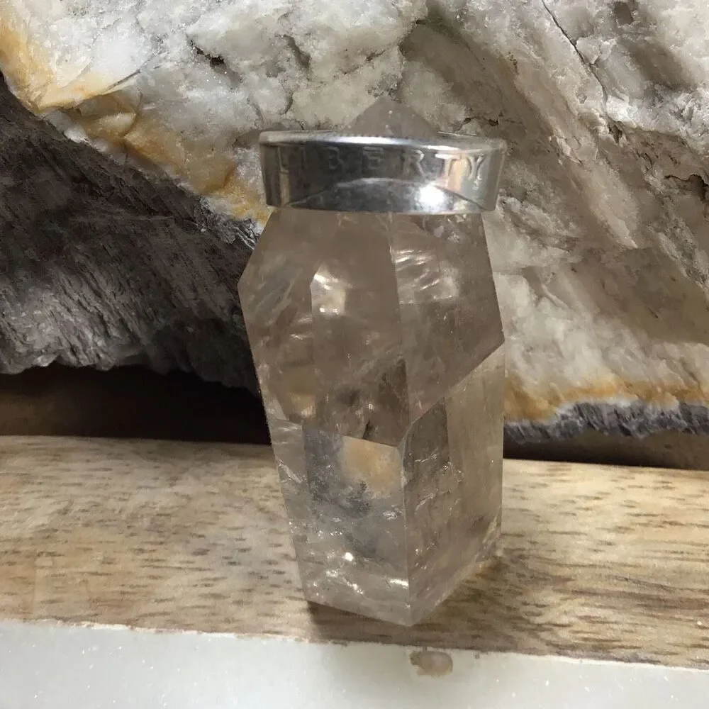 Ring, Sterling Silver Coin Ring, size 7, NEW, Handmade, Artisan, 1952 coin